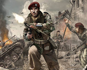 Papel de Parede Desktop Call of Duty Call of Duty 3 Jogos