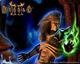 Bakgrundsbilder på skrivbordet Diablo Diablo II spel