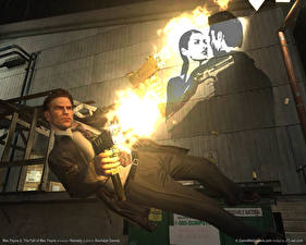 Bureaubladachtergronden Max Payne Max Payne 2 computerspel