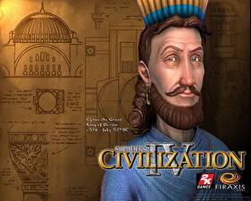 Bakgrundsbilder på skrivbordet Sid Meier's Civilization IV Datorspel