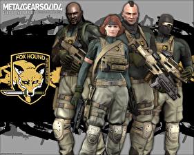 Bureaubladachtergronden Metal Gear computerspel