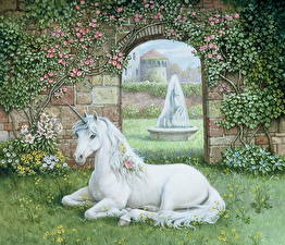 Wallpapers Magical animals Unicorns Fantasy