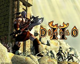 Bureaubladachtergronden Diablo Diablo II computerspel