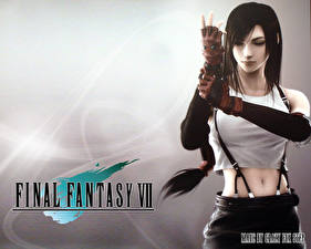 Bakgrundsbilder på skrivbordet Final Fantasy Final Fantasy VII