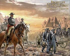 Hintergrundbilder American Conquest American Conquest: Divided Nation