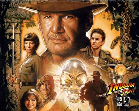 Bureaubladachtergronden Indiana Jones Indiana Jones and the Kingdom of the Crystal Skull film