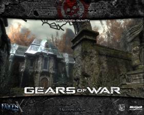 Bureaubladachtergronden Gears of War computerspel