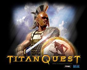 Bakgrundsbilder på skrivbordet Titan Quest spel