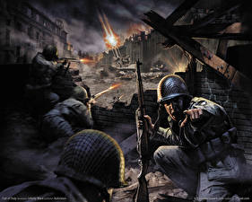 Desktop hintergrundbilder Call of Duty Call of Duty 1 Spiele