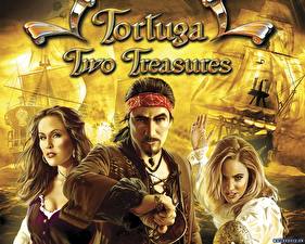 桌面壁纸，，Tortuga: Two Treasures，电子游戏
