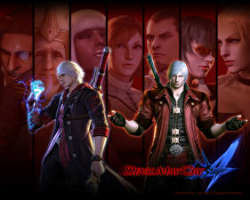 Tapety na pulpit Devil May Cry Devil May Cry 4 Dante Gry_wideo