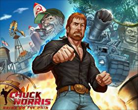 Desktop wallpapers Chuck Norris: Bring On the Pain vdeo game