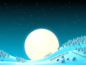 Pictures Moon 3D Graphics