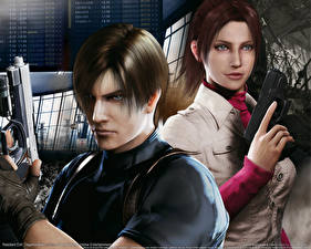 Bakgrundsbilder på skrivbordet Resident Evil