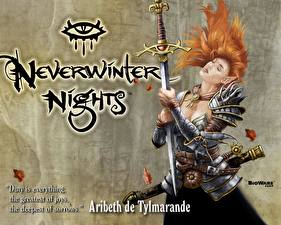 Bakgrundsbilder på skrivbordet Neverwinter Nights dataspel