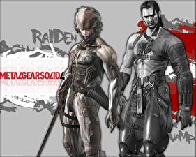 Bakgrundsbilder på skrivbordet Metal Gear dataspel