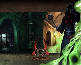 Bakgrundsbilder på skrivbordet Sacred Sacred 2: Fallen Angel spel