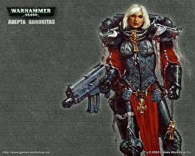 Bureaubladachtergronden Warhammer 40000 computerspel