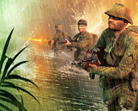 Fonds d'écran Conflict Conflict Vietnam jeu vidéo