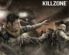 Bakgrundsbilder på skrivbordet Killzone Datorspel