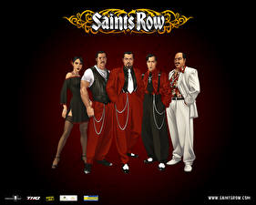 Bakgrundsbilder på skrivbordet Saints Row Saints Row 1 spel