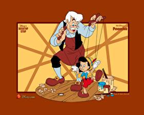 Fondos de escritorio Disney Pinocho Dibujo animado