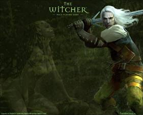 Tapety na pulpit The Witcher Geralt of Rivia