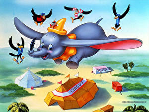 Papel de Parede Desktop Disney Dumbo