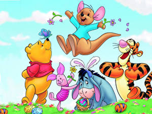 Bureaubladachtergronden Disney The New Adventures of Winnie the Pooh Cartoons