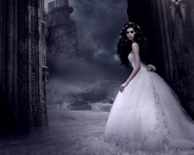 Fotos Gothic Fantasy Fantasy Mädchens
