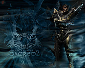 Bakgrundsbilder på skrivbordet Sacred Sacred 2: Fallen Angel dataspel