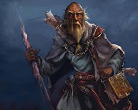 Sfondi desktop Diablo Diablo III Uomo anziano gioco