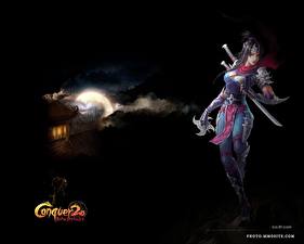 Bakgrundsbilder på skrivbordet Conquer Conquer 2 Online: New Dynasty spel