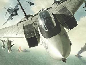 Bureaubladachtergronden Ace Combat Ace Combat 5: The Unsung War