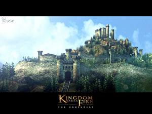 Bakgrundsbilder på skrivbordet Kingdom Under Fire Kingdom Under Fire: The Crusaders dataspel