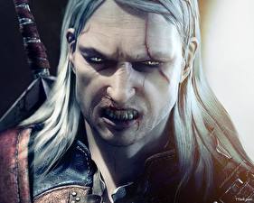 Fonds d'écran The Witcher Geralt de Riv jeu vidéo