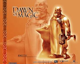 Bakgrundsbilder på skrivbordet Blood Magic Dawn of Magic dataspel