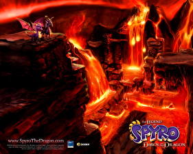 Bakgrundsbilder på skrivbordet Spyro