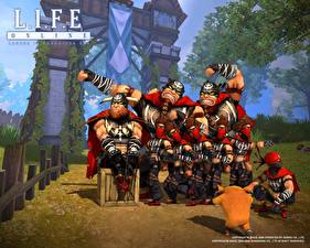 Bakgrundsbilder på skrivbordet L.I.F.E Online spel
