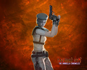 Papel de Parede Desktop Resident Evil Resident Evil: The Umbrella Chronic Jogos
