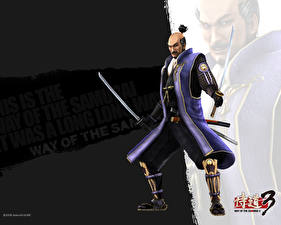 Bakgrundsbilder på skrivbordet Way of the Samurai spel