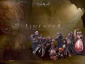 Tapety na pulpit Lineage 2 Lineage 2 Gracia Gry_wideo