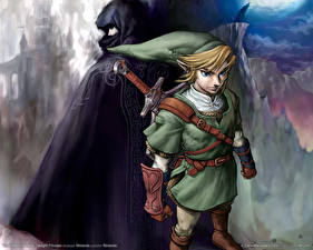 Bakgrundsbilder på skrivbordet The Legend of Zelda spel