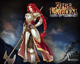 Bakgrundsbilder på skrivbordet Fire Emblem Emblem: Path of Radiance spel