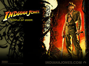 デスクトップの壁紙、、インディアナ・ジョーンズ、インディ・ジョーンズ/魔宮の伝説、映画