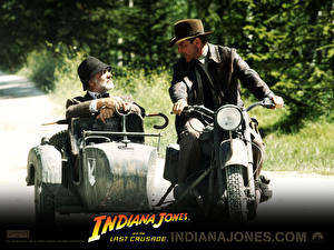 Bakgrundsbilder på skrivbordet Indiana Jones Indiana Jones och det sista korståget