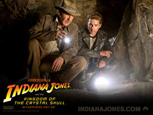 Bakgrundsbilder på skrivbordet Indiana Jones Indiana Jones och Kristalldödskallens rike