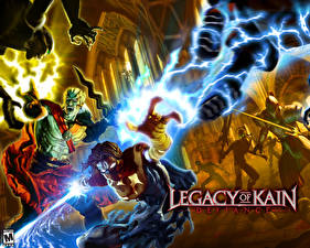 Bakgrundsbilder på skrivbordet Legacy Of Kain Legacy of Kain: Defiance dataspel