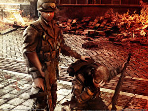 Hintergrundbilder Brothers in Arms Brothers in Arms: Hell's Highway Spiele