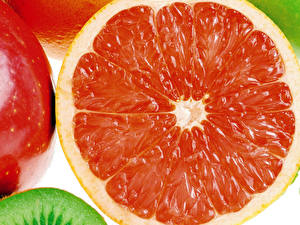 Papel de Parede Desktop Frutas Cítrico Toranja Alimentos